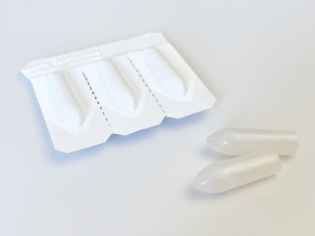 RSO oil various forms - suppository and syringe options