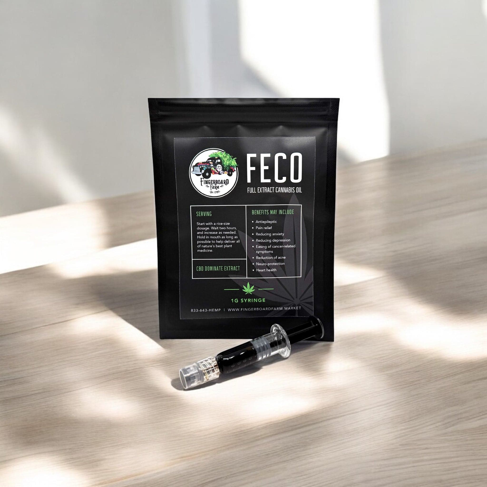 Full Extract Cannabis Oil (FECO) Syringes and Products