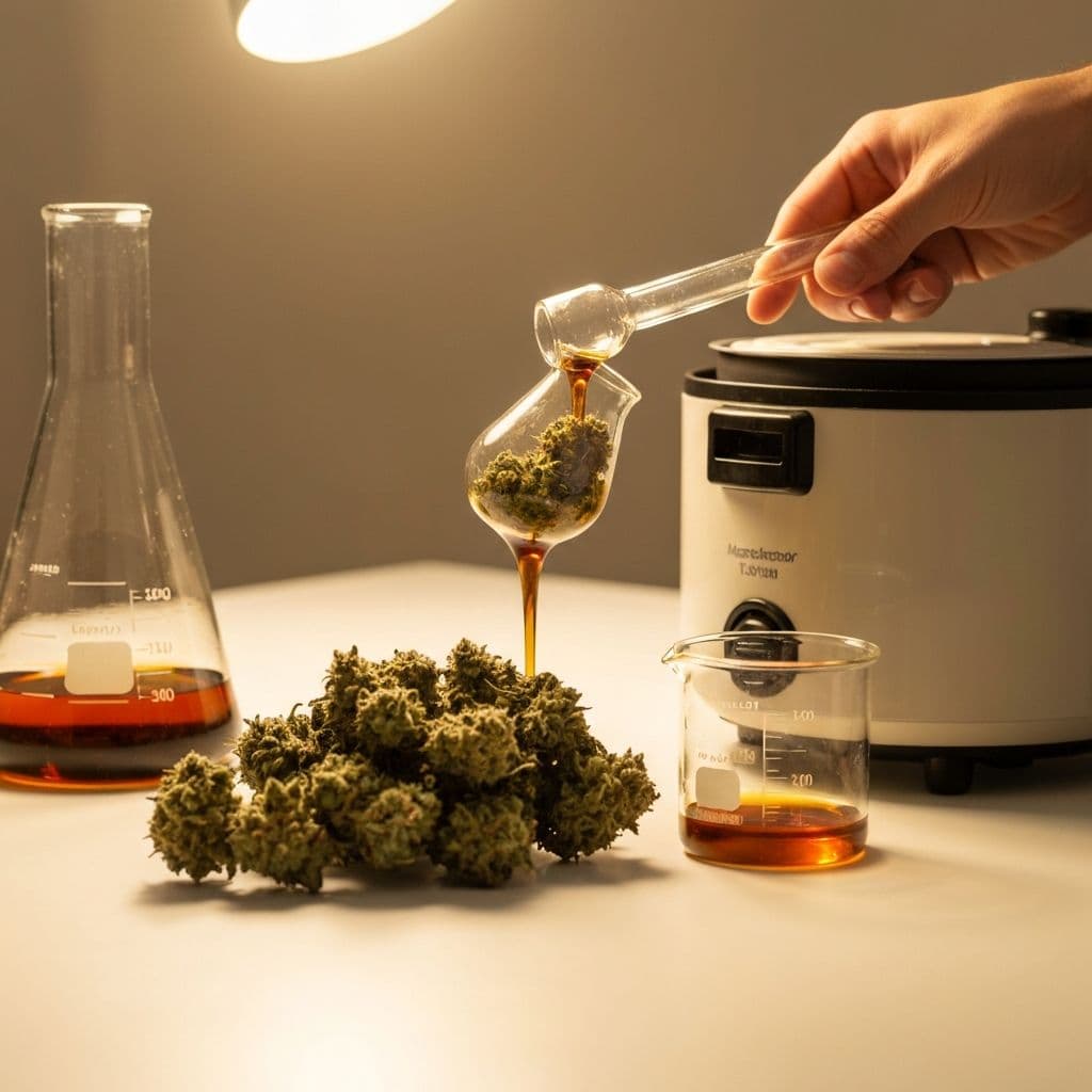 How to make RSO oil at home - step by step Rick Simpson Oil recipe guide